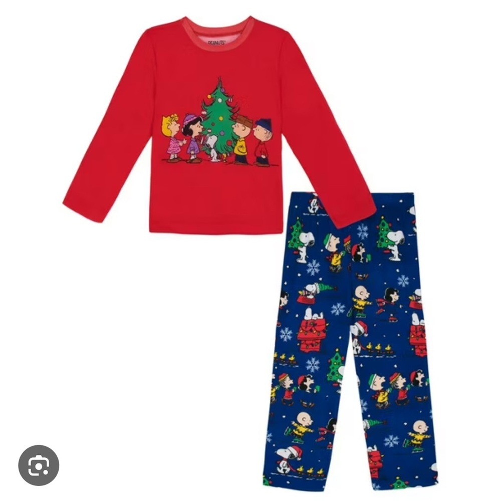 Festive Snoopy PJ Set